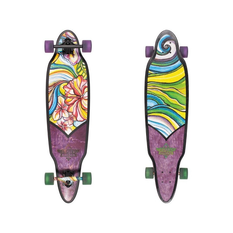Dusters California Flora Purple Green 37.5''