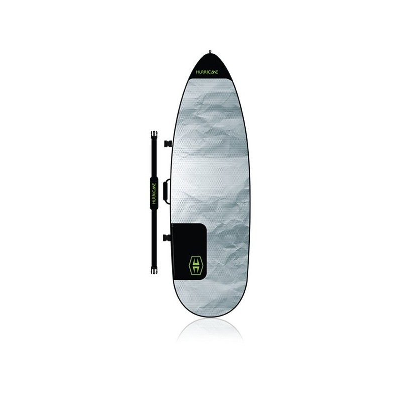 Hurricane -Sacca imbottita per SHORT 5'8'' - Poly silver