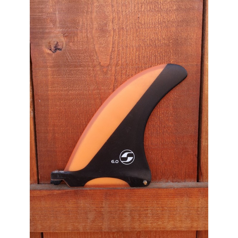 Scarfini Longboard 6" Air Fin  Orange