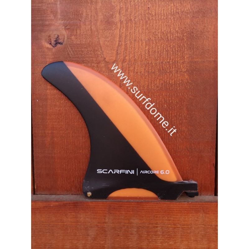 Scarfini Longboard 6" Air Fin  Orange