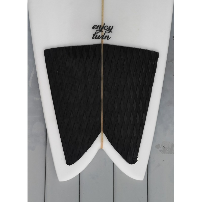 Twin Fin Tail pad - Black