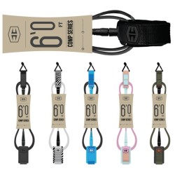 Hurricane leash -  6Ft x 6mm Comp - Zebra