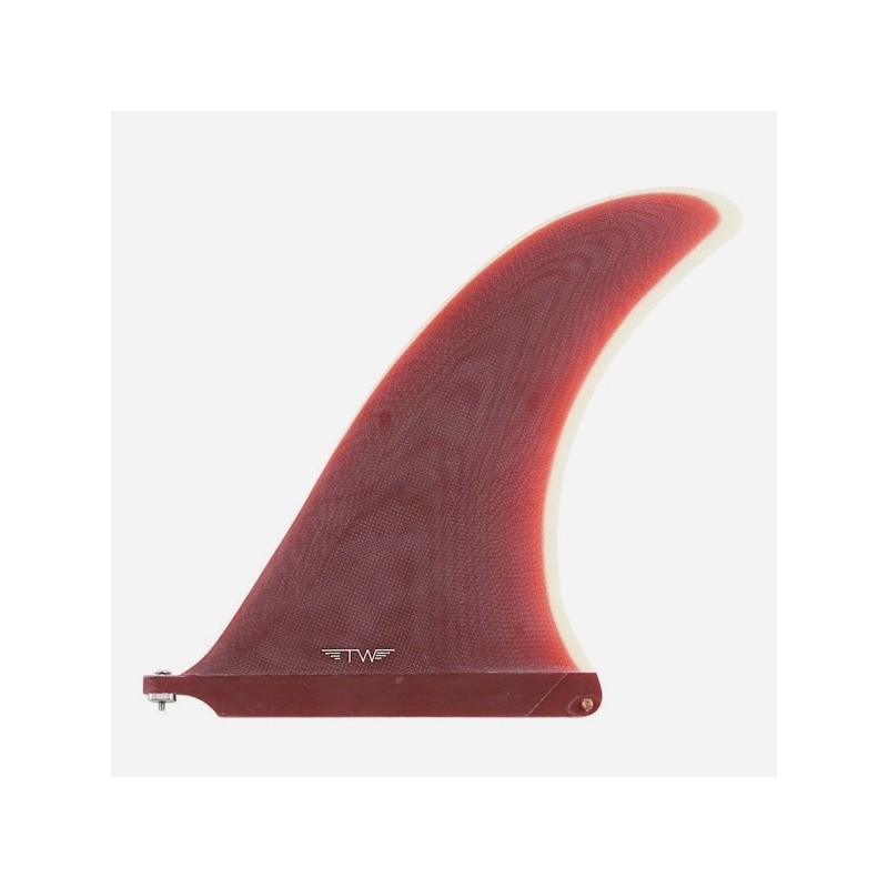 CAPTAIN FIN CO - Longboard Pivot Fin - Tyler Warren 10.5" - Wine