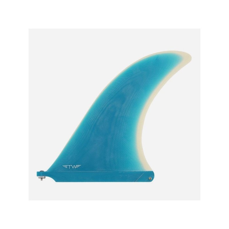 CAPTAIN FIN CO - Longboard Pivot Fin - Tyler Warren 10.25" - Blu