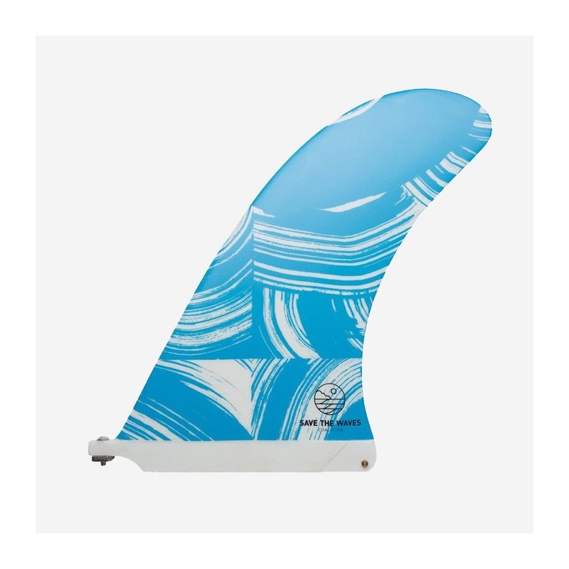  CAPTAIN FIN CO - LONGBOARD PIVOT FIN - SAVE THE WAVES 10''