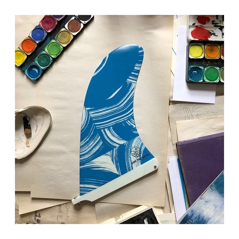  CAPTAIN FIN CO - LONGBOARD PIVOT FIN - SAVE THE WAVES 10''