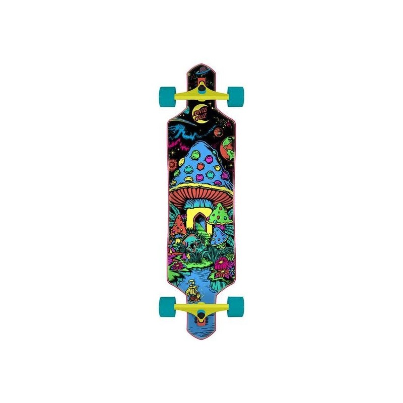 Long skate Santa Cruz Cruzer Drop Thru Time War 9X 36 www.surfdome.it 