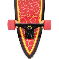 Santa Cruz - Flame Dot 9.2in x 33in Cruzer Pintail www.surfdome.it 